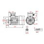 SILNIK ELEKTRYCZNY 7,5kW 400/690V 1450obr 3FAZOWY